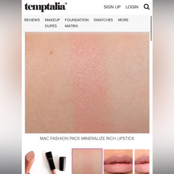 NWOB Fashion Pack MAC Mineralized Rich Lipstick Limited Edition - Picture 6 of 14